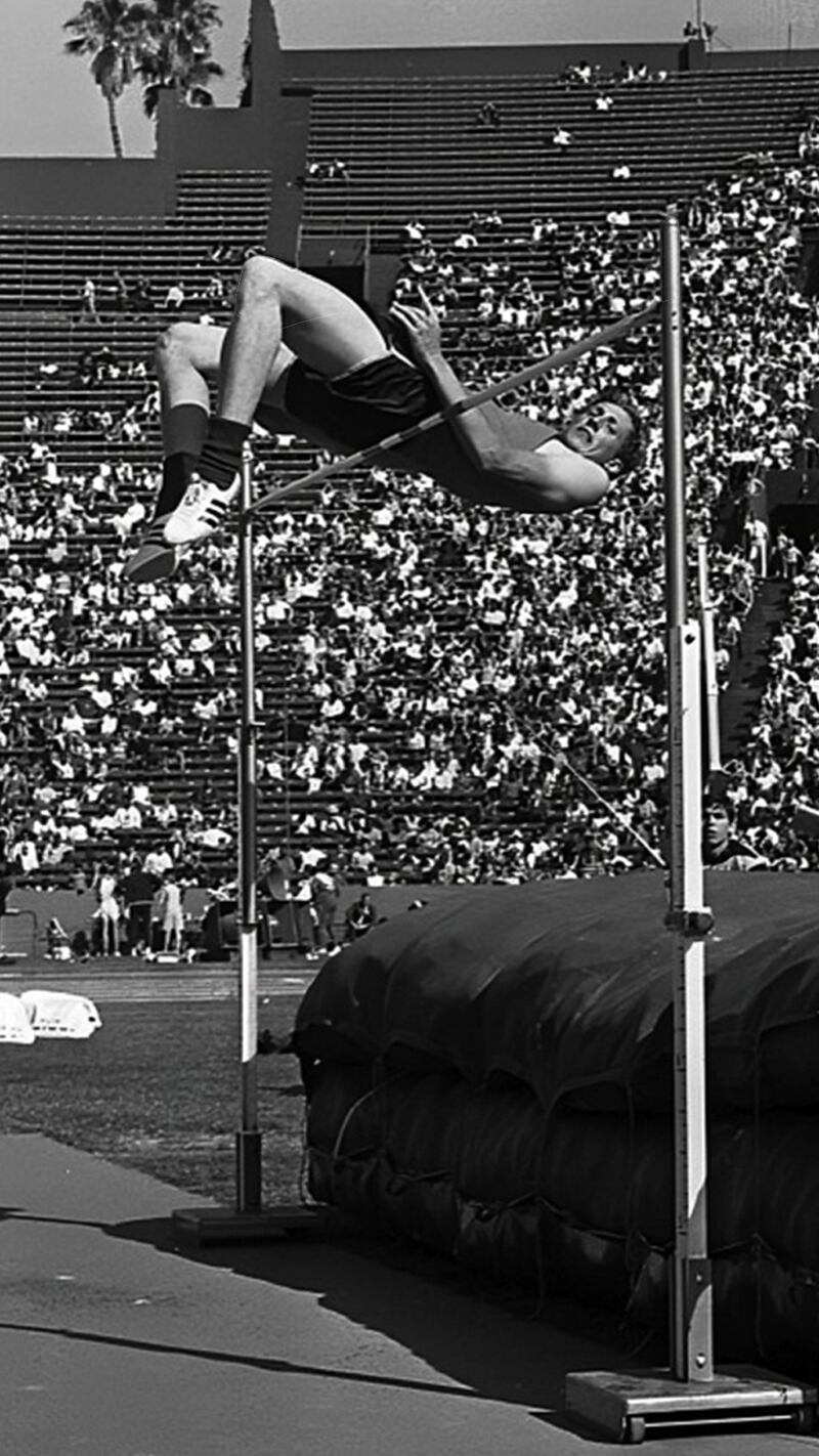 Mostra Extraolimpico salto di Fosbury