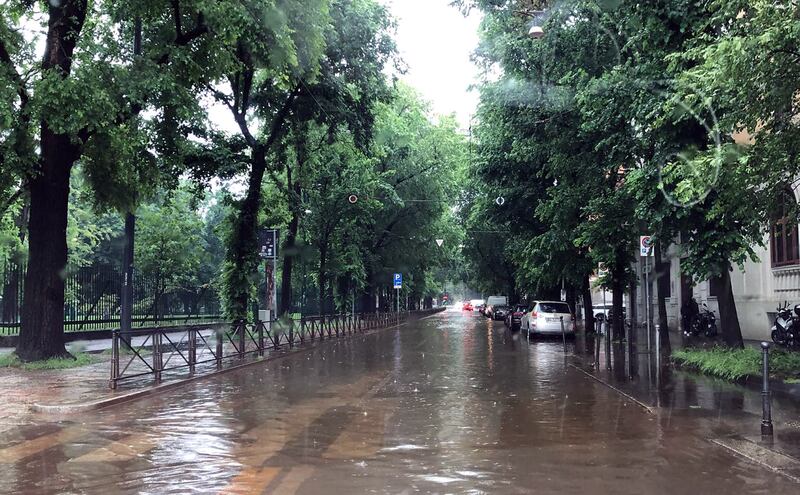 Maltempo Milano 2