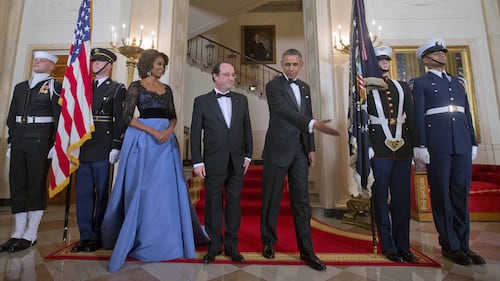 L'abito di Michelle Obama per la visita di Hollande 4
