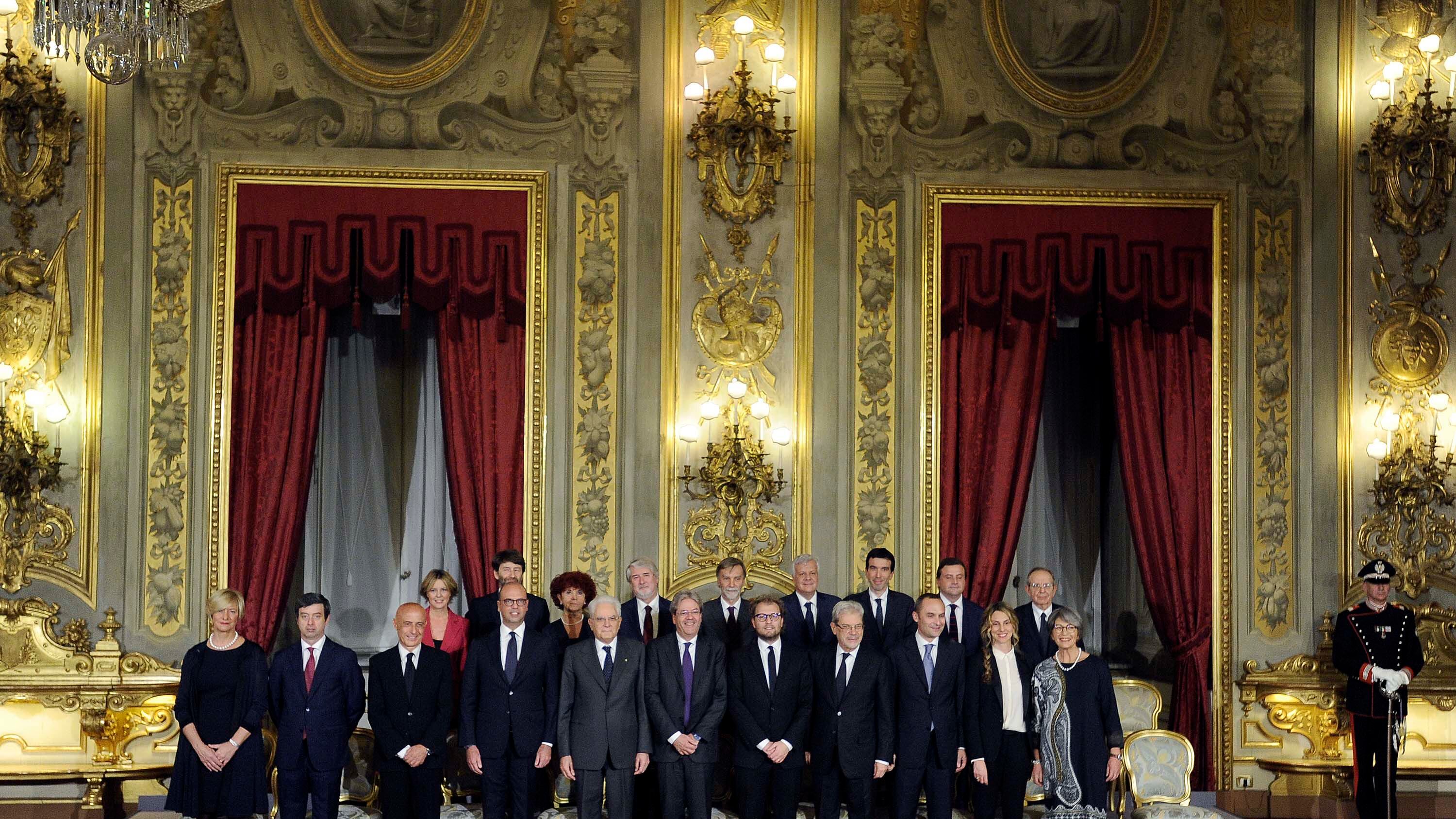 Governo Gentiloni, ecco tutti i ministri