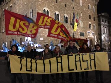 Celebrazioni in piazza della Signoria a Firenze 13