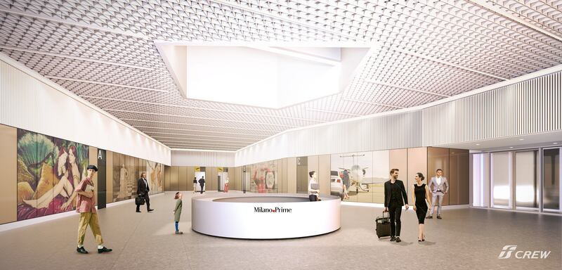 Rendering-hall-Linate Prime