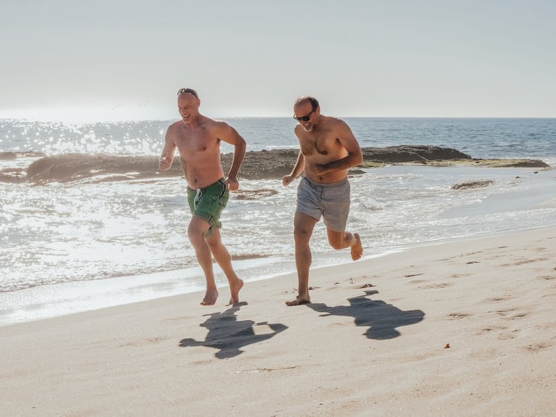 Over 60 in spiaggia