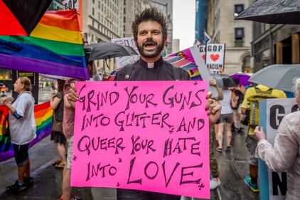 New York, manifestazioni sotto la Trump Tower 9