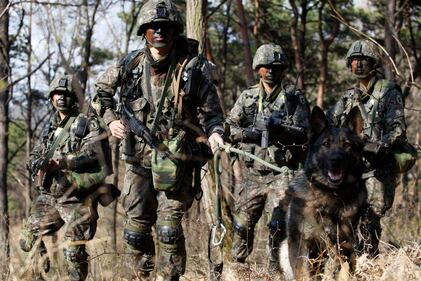 Sud Corea, esercitazione al confine con Pyongyang 1