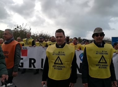 La protesta di Agrigento sulla viabilità 1