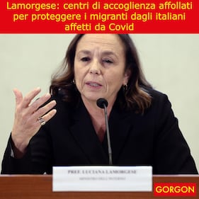 LA SATIRA DEL GIORNO. LAMORGESE RIEMPE I CENTRI D'EMEREGENZA 1