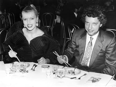Vittorio Cecchi Gori e Rita Rusic a Roma (1979)