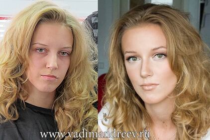 Vadim Andreev: il make-up artist dei miracoli "Before and after" 13