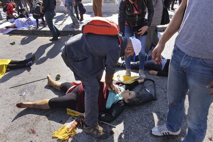 Strage alla manifestazione ad Ankara 17