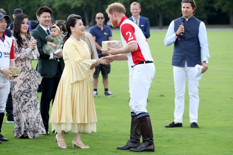 Meghan Markle e Archie alla partita di polo: foto 5