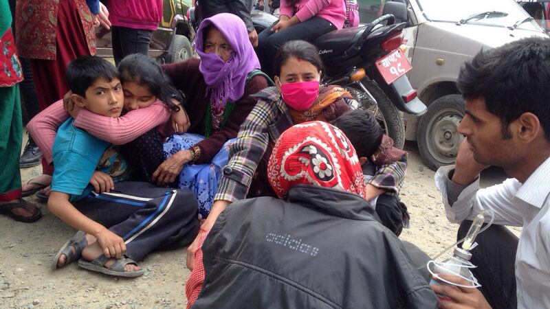 Un forte terremoto a Kathmandu 3