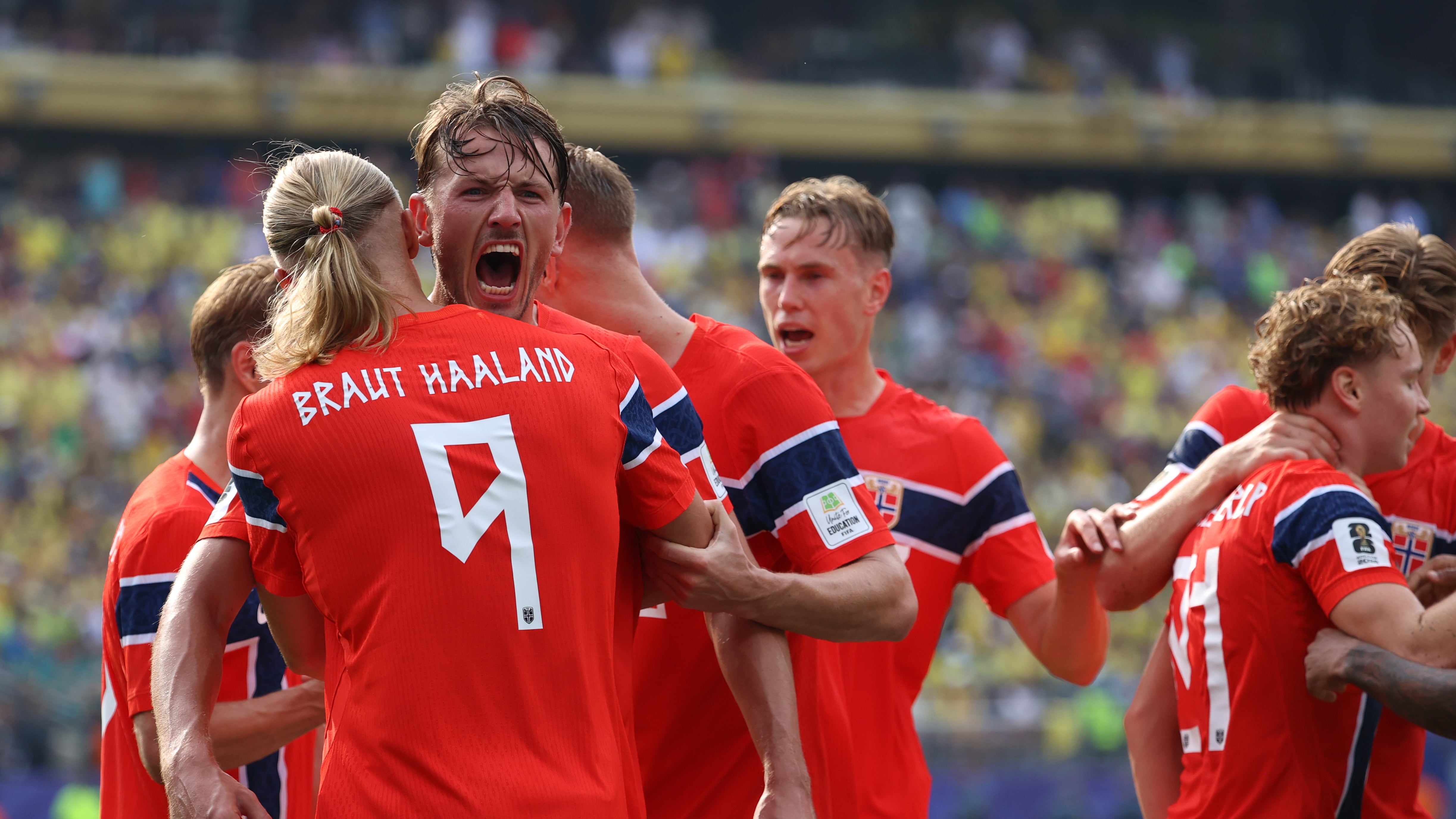 La Norvegia di Halland stende il Brasile di Ancelotti e lo butta fuori dai Mondiali