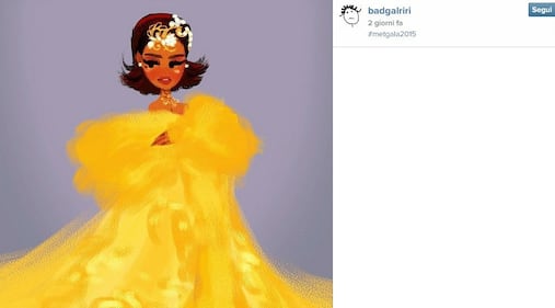 Rihanna: "il vestito del Met? L'ho trovato online" 4