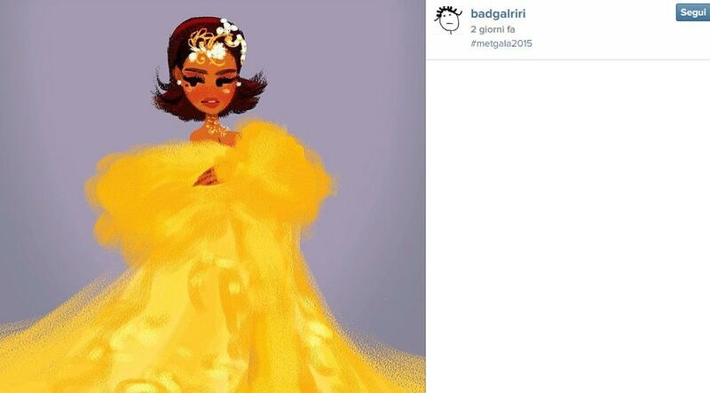 Rihanna: "il vestito del Met? L'ho trovato online" 4