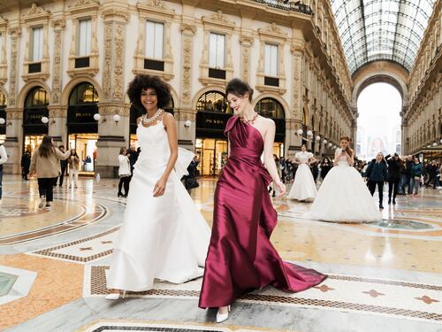 Sì SposaItalia "sfila" nel quadrilatero della moda e in fiera