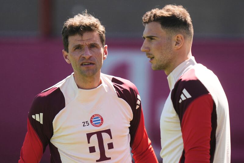 Bayern Inter Mueller Goretzka