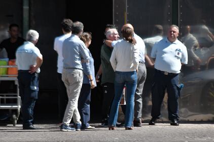 Marcello Dell'Utri esce dal carcere di Rebibbia 10