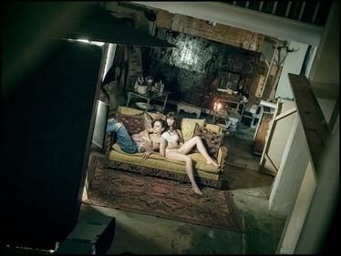 Il backstage del calendario Pirelli 2019 16