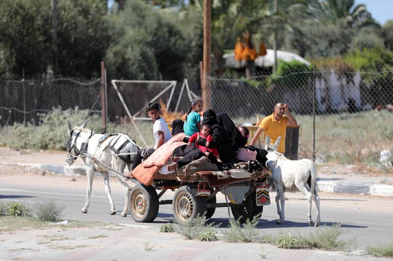 Fuga da Gaza, le immagini dell'evacuazione 1