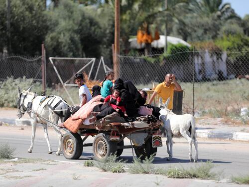 Fuga da Gaza, le immagini dell'evacuazione