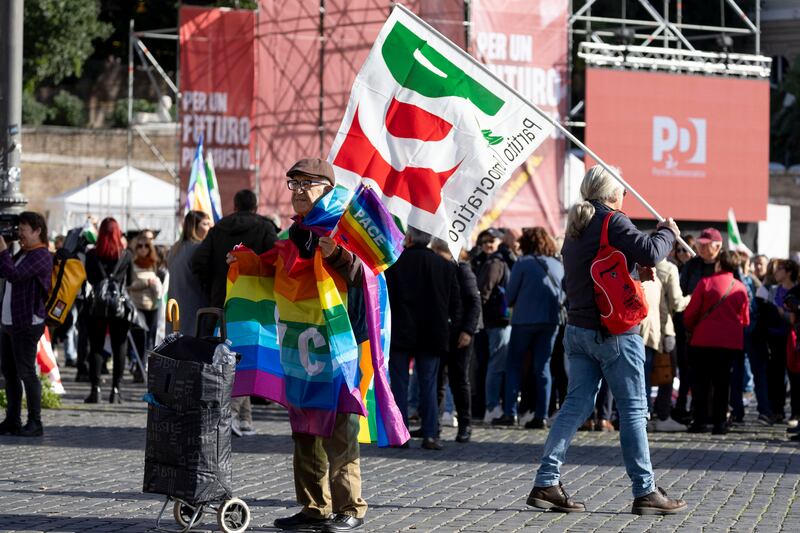 Manifestazione Pd a Roma 8