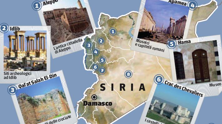 Siria, ribelli all'assalto dei tesori antichi