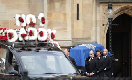 Londra, i funerali dell'agente ucciso durante l'attentato a Westminster 5