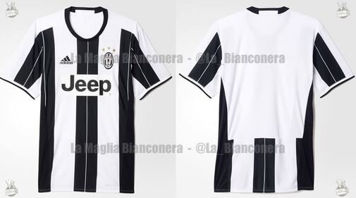 Le indiscrezioni sul web: "La nuova maglia della Juventus"
