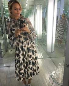Justine Mattera topless per il servizio di moda 22