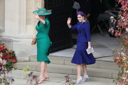 Meghan Markle alle nozze della Principessa Eugenia: foto 10