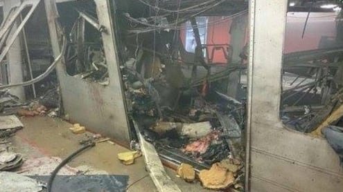 L'italiano ferito in metro: "Come topi in trappola"