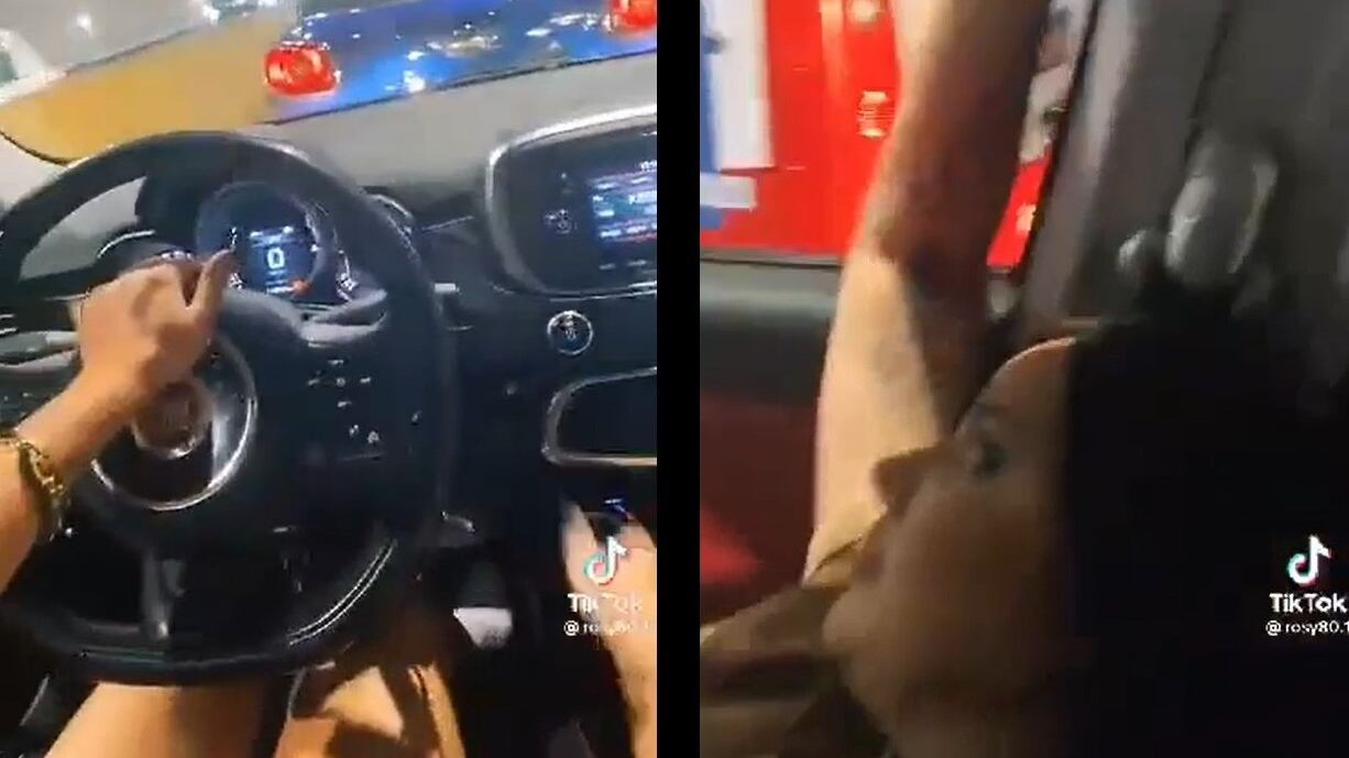 Finta emergenza (con video su TikTok) per evitare il traffico