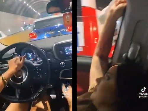 Finta emergenza (con video su TikTok) per evitare il traffico