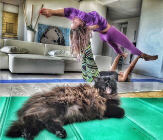 Naike Rivelli e lo yoga, foto 16