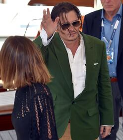 Mostra del Cinema di Venezia, l'arrivo di Johnny Depp 10