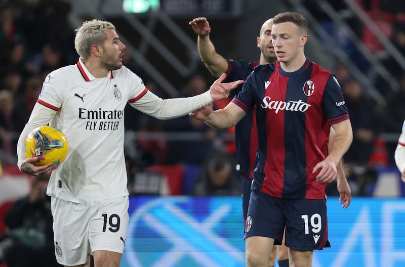 Bologna Milan Theo Hernandez