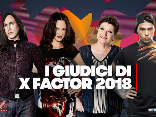 Argento, Fedez, Agnelli e Maionchi: i giudici di X Factor 2018