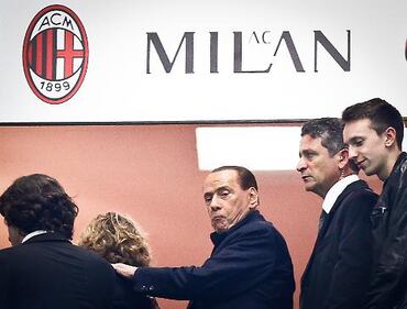 Berlusconi e Salvini insieme a San Siro 2