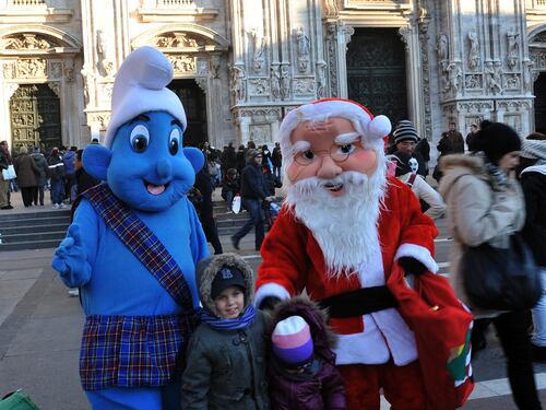 Babbo Natale arriva in Duomo