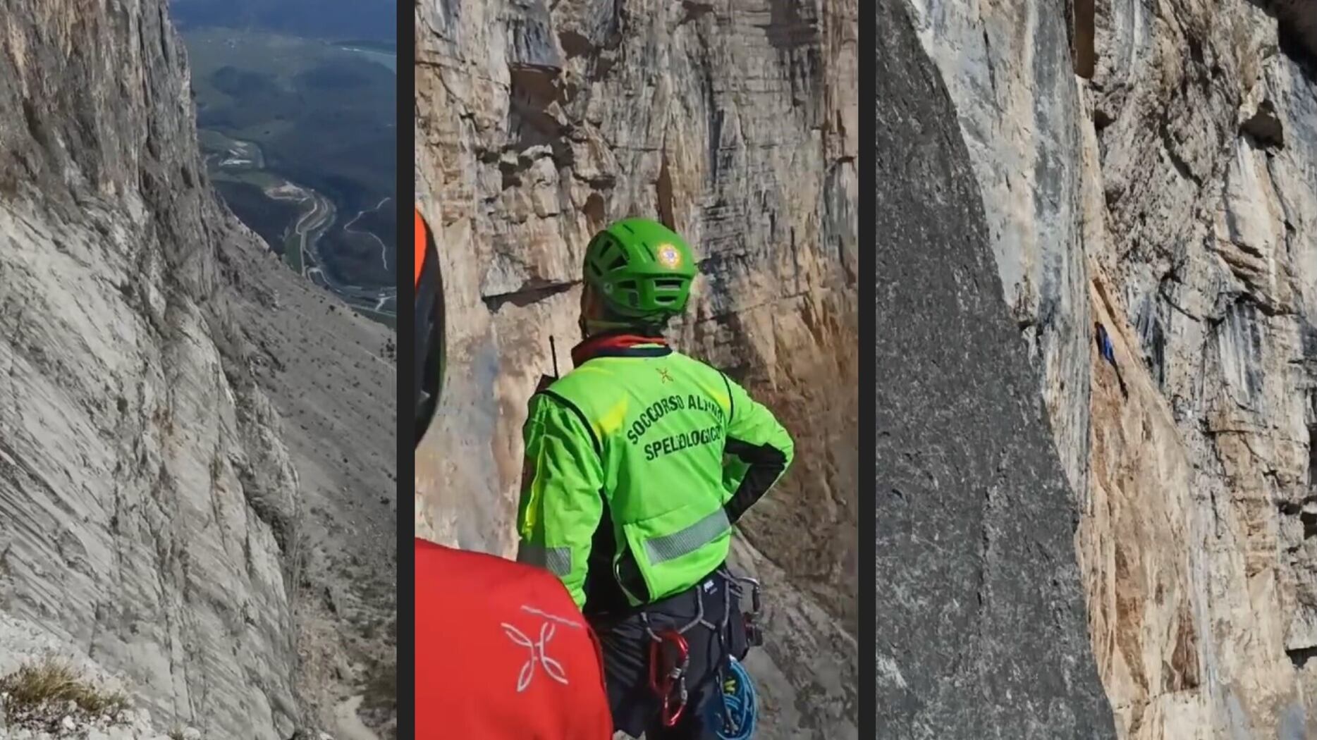 Dramma in Trentino: base jumper si lancia dal Becco dell'Aquila e muore