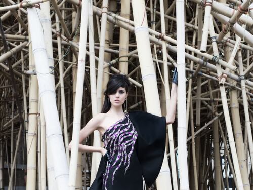 Sarli apre venerdì Alta Roma con la collezione "Temporary Arch-Couture"