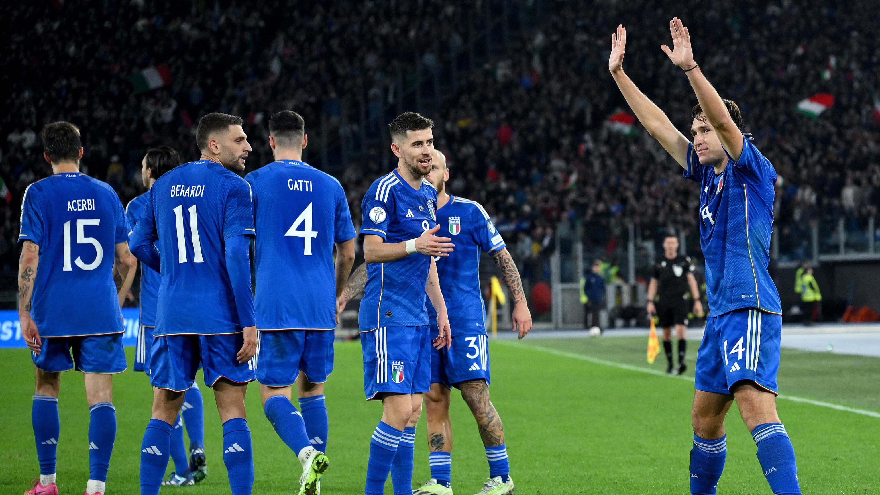 L'Italia affonda la Macedonia del Nord: qualificazione ad Euro 2024 più vicina