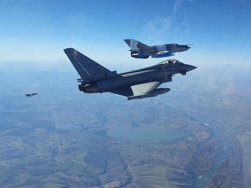 Eurofighter e sistema anti missile: il ruolo dell'Italia nell'operazione Nato Sentinella dell'Est