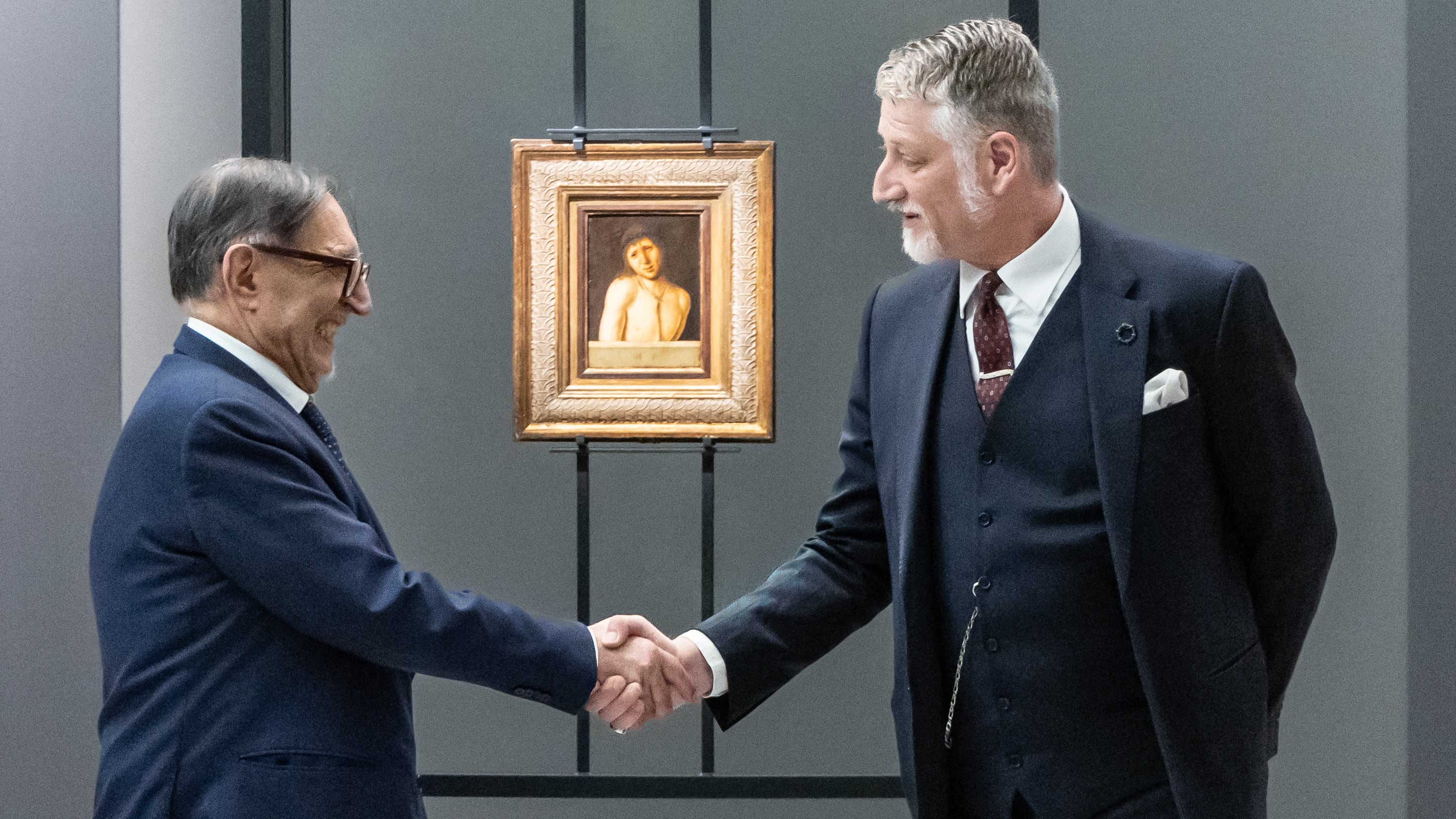 Mic, inaugurata al Senato l’esposizione dell’Ecce Homo di Antonello da Messina
