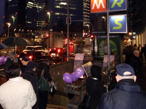 Il metrò lilla allunga il passo e mezza città corre a far festa