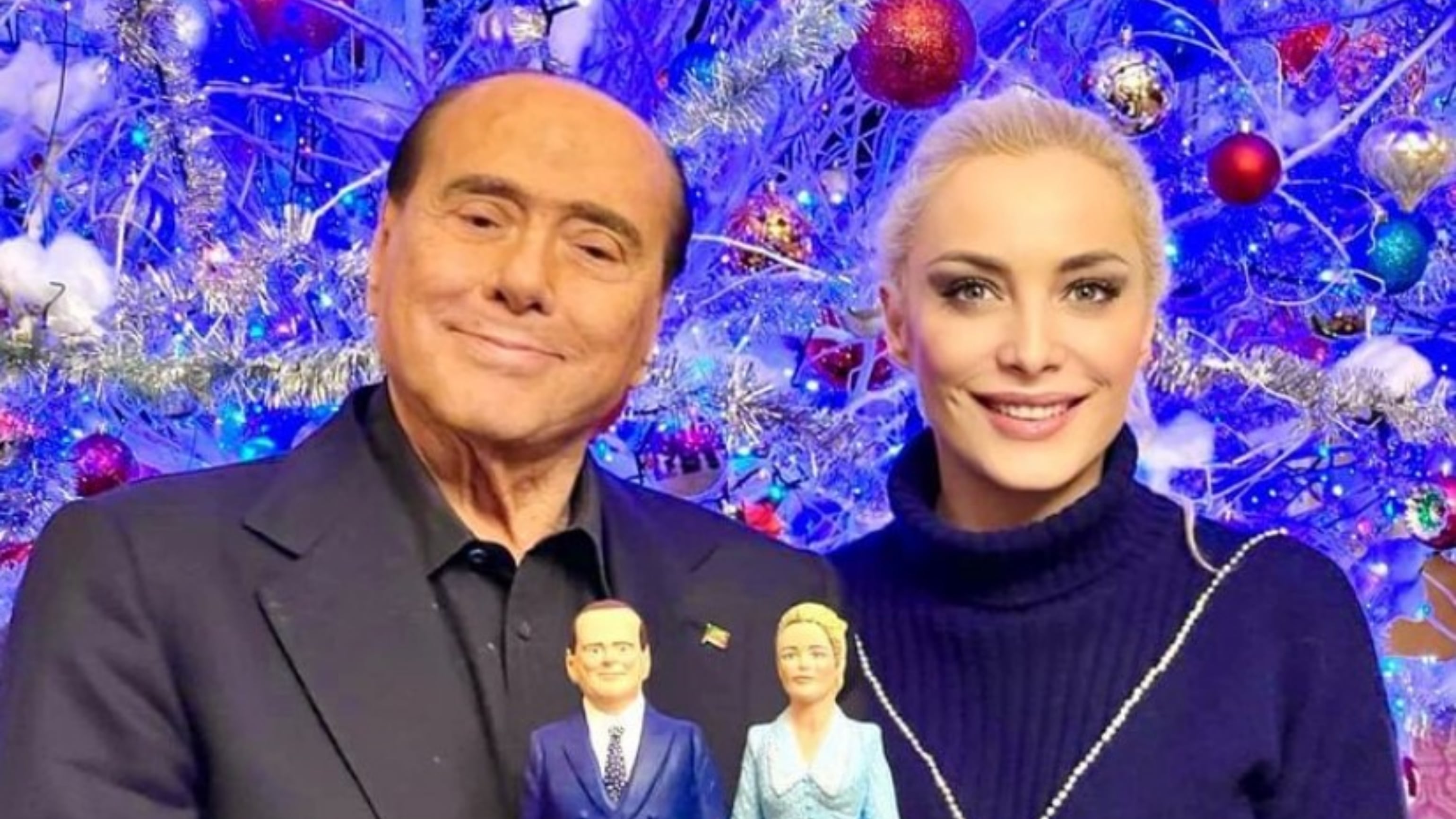 Foto in famiglia e addobbi: dal Cav alla Meloni, gli auguri dei leader