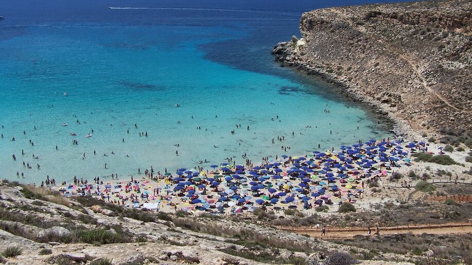 Lampedusa liberata. Estate senza migranti