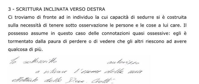 Il test della scrittura: come riconoscere l'invidia 2