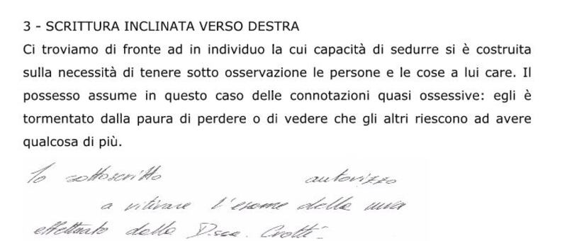 Il test della scrittura: come riconoscere l'invidia 2